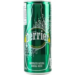 Вода Perrier слабоминерализованная газированная 250 мл (953735)