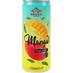 Напиток Bisan 30% fruit juice drink Mango 250 мл 