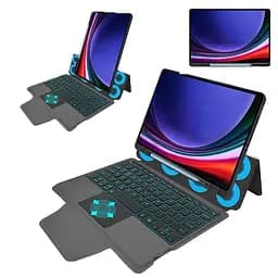 Чохол клавіатура Samsung Galaxy Tab S9 Fe / S9 SM-X510 SM-X516 SM-X518 BlueTooth Keyboard with TP