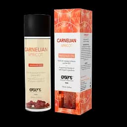 Массажное масло Exsens Carnelian Apricot (бодрящее с сердоликом) 100мл, натуральное