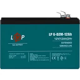 Акумулятор LogicPower AGM 6-DZM 12V (12V/12Ah/240Wh) (3536) [109283] - мініатюра 3