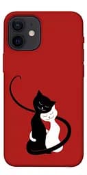 Чехол Demsky Влюбленные коты для Apple iPhone 12 mini (5.4)