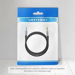 Кабель Vention 3.5mm Male to 2.5mm Male 0.5m Black (BKFHD) - мініатюра 4