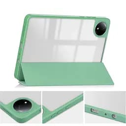 Чохол-книжка BeCover Soft Edge TPU з кріпленням для стілусу для Xiaomi Redmi Pad SE 8.7" Green (712567) - мініатюра 3