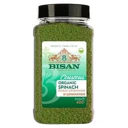 Кускус Bisan органічний зі шпинатом 400 г