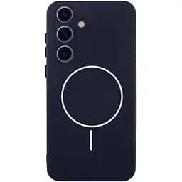 Чохол Silicone Cover Lakshmi Full Camera (AA) with Magnetic Fit для Samsung Galaxy A37 5G Темно-синій / Midnight blue