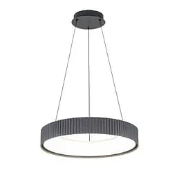 Люстра стельова LED Levistella 781P3165 (500) GY, 74W, регульована температура світла, сірий метал, сучасний стиль - мініатюра 2