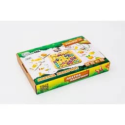 Дерев’яна іграшка монтессорі "Абетка лабіринт" PuzzleOK Puz-72859, 25 карт 35 букв - мініатюра 3