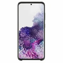 Оригінальний силіконовий чохол Samsung Silicone Cover Galaxy S20 Plus (6.7") Black (EF-PG985TBEGRU) - мініатюра 5