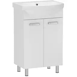 Тумба для підлоги RJ Soft-B з умивальником Proxy 101960UA 60 см Білий RJFU044-0160WHSET(RJFU044-0160WH + 101960UA) Білий