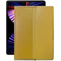 Чохол StatusCASE з екошкіри для планшету Apple iPad Pro 5 12,9 2021, 2022 Золотий