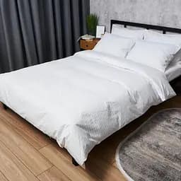 Комплект постельного белья Moon&Star Бязь Gold Люкс White Harmony King Size 220x240 наволочки 2х50х70