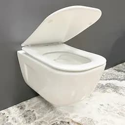 Підвісний унітаз VBI Lido white VBI-020500, Білий - мініатюра 3