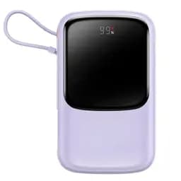 Портативна батарея Baseus Qpow Digital Display 10000 mAh 15W Type-C Edition 2022 Edition PPQD050005 Purple