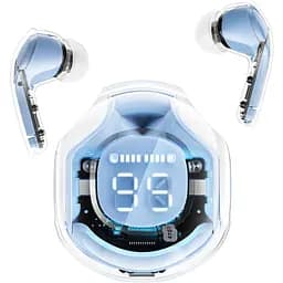 Навушники TWS Acefast T8 ice blue - мініатюра 5