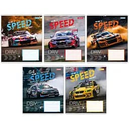 Набір зошитів 1 Вересня Speed the best А5 в лінійку 48 аркушів 10 шт. (767385)