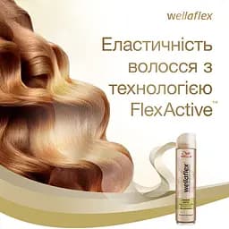 Лак для волосся Wellaflex Сяйво кольору Сильної фіксації, 250 мл - мініатюра 6
