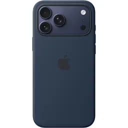 Чехол Silicone Case with Button, Animation & MagSafe для Apple iPhone 17 Pro Max Midnight AAA (153247)