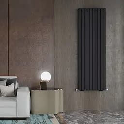 Радіатор дизайнерський Ideale Jolanda 11 10/1800/590 чорний, Чорний - мініатюра 3