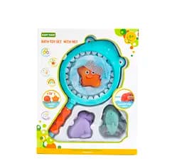 Набір іграшок для ванної Baby Team з сачком (9027) - мініатюра 5