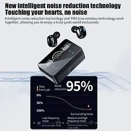 Бездротові Bluetooth навушники TWS Х3 з LED підсвічуванням, індикатором заряду, павербанком і сенсорами - мініатюра 10