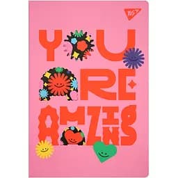 Тетрадь А4 Yes You are amazing с высечкой 40 листов в клетку (682017)