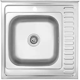 Кухонная мойка Kroner KRP Dekor - 6060L (0,6 мм) (CV022812)