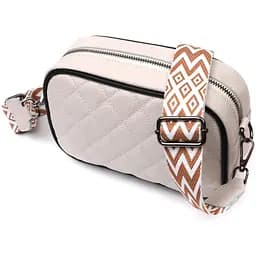 Женская сумка Vintage через плечо на одно отделение из натуральной кожи 21х14х8 см sum0029033