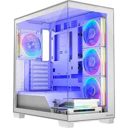 Корпус Modecom VOLCANO STELLAR ARGB без БЖ WHITE (AT-STELLAR-5F-ARGB-20) - мініатюра 2