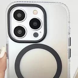 Чохол TPU+PC Phantom with Magnetic Fit для Apple iPhone 14 Pro (6.1") Black - мініатюра 3