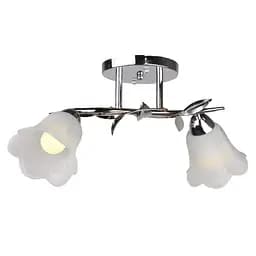 Люстра потолочная Brille классическая в зал E14 40W CH (LK-364C/2)