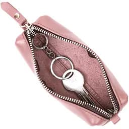 Жіноча шкіряна ключниця GRANDE PELLE 14х3х4 см acs0028320 - мініатюра 4