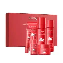 Подарочный набор косметики для лица Bioaqua с муцином улитки 6 в 1