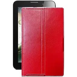 Чехол StatusCASE из экокожи для планшета Lenovo IdeaTab A3000 Красный