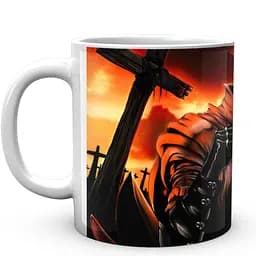 Кружка GeekLand Trigun Триган Веш Ураган TRGN 04 330 мл белая