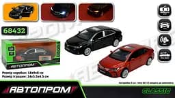 
Машинка металева Toyota Corolla Hybrid 1:33 АВТОПРОМ світло звук двері 68432 - мініатюра 4