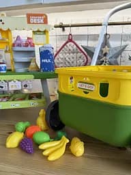 Ігровий набір Super Market 2-в-1: тележка для покупок + касовий апарат (зелений) - мініатюра 7
