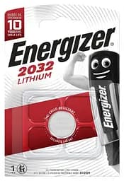 Батарейка ENERGIZER CR2032 Lithium уп. 5 шт. відривний (ціна за упак.)