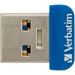 USB флеш накопитель Verbatim 64GB Store \'n\' Stay NANO Blue USB 3.2 (98711)