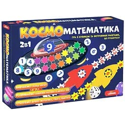 Развивающая игра для детей "Космоматематика" Magdum ME5032-16, 2в1, 2 поля для игры