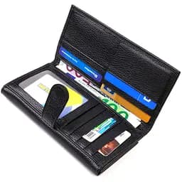 Шкіряний гаманець Canpellini 10х19х1.5 см acs0025566 - мініатюра 5