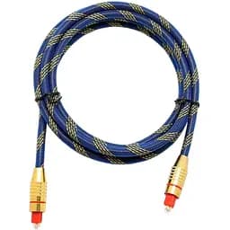 Оптический аудио кабель Voltronic в нейлоновой оплетке Toslink - Toslink 1.5м OD6.0 250 Мегабит/с