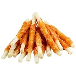 Лакомства для собак 4Dog Палочки из сырой кожи курицы, 1 кг