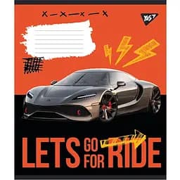 Набор тетрадей Yes Lets go for ride, в клетку, 18 листов, 25 шт. (766583)