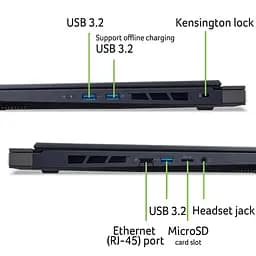 Ноутбук Acer Predator Helios Neo 16 PHN16-72 16' WUXGA, Intel i9-14900HX, 32GB, F1TB, NVD4060-8, Lin (NH.QRFEU.006) - мініатюра 7