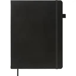 Книга записна Buromax Etalon в клітинку 250х190 мм чорна 96 аркушів (BM.292160-01) - мініатюра 2