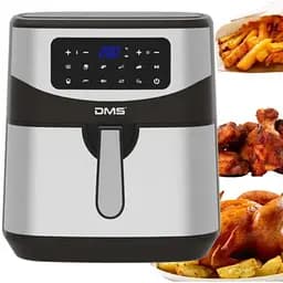 Багатофункціональна піч DMS HF-7S XXXL з духовкою 1800 Вт система Air Fryer функція гаряче повітря