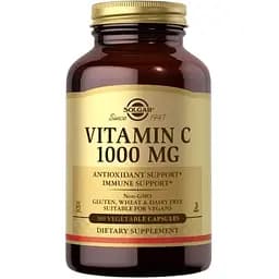 Вітаміни та мінерали Solgar Vitamin C 1000 mg, 100 вегакапсул
