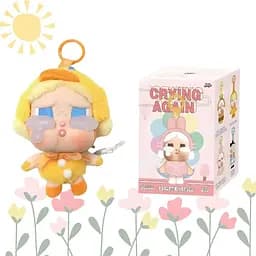 М'яка іграшка сюрприз Крайбейбі Crying Again у стилі Лабубу коллекційна фігурка брелок Cry Baby - мініатюра 4