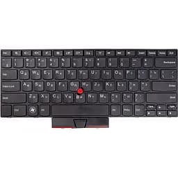 Клавіатура для ноутбука LENOVO Thinkpad Edge E40, E50 чорний, чорний фрейм